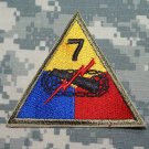 7th Armored Division color patch Insignia