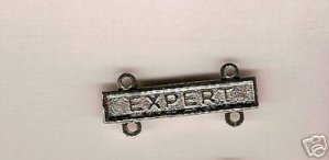 ARMY BADGE QUALIFICATION BAR "EXPERT" BF