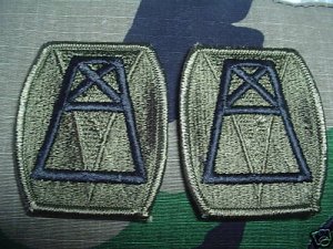 156th Quartermaster Command Patch subdued Qty 2