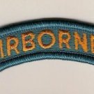 AIRBORNE TAB PATCH COLOR GOLD ON BLUE