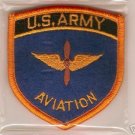 ARMY BRANCH OF SERVICE PATCH AVIATION COLOR INSIGNIA