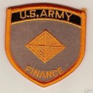 ARMY BOS "FINANCE" COLOR PATCH INSIGNIA