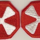 8TH ARMY CORPS PATCHES F/C 6/69 2
