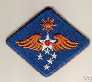 ARMY AIR FORCE "FAR EAST" COLOR PATCH INSIGNIA WWII