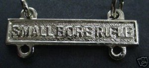 ARMY BADGE QUALIFICATION BAR "SMALL BORE RIFLE" BF