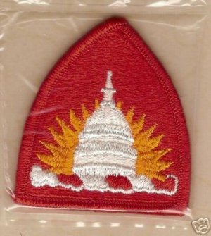ARMY ARNG HQ WASHINGTON DC COLOR PATCH INSIGNIA