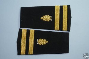 U.S.NAVY SOFT SHOULDER BOARDS DENTAL CORPS LIEUTENANT