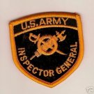 ARMY BOS "INSPECTOR GENERAL" COLOR PATCH INSIGNIA