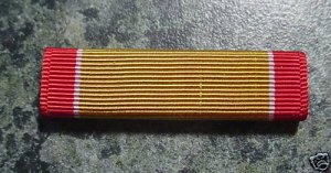 Coast Guard Gold Life Saving Ribbon