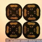 ARMY 428TH FIELD ARTILLERY BGD INSIGNIA LOT OF 4