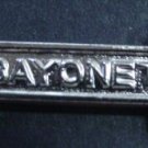 ARMY BADGE QUALIFICATION BAR "BAYONET" BF