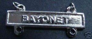 ARMY BADGE QUALIFICATION BAR "BAYONET" BF