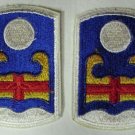92ND INFANTRY BRIGADE PATCHES, 40 YEARS OLD, NEW NR