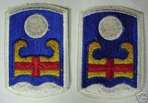 92ND INFANTRY BRIGADE PATCHES, 40 YEARS OLD, NEW NR