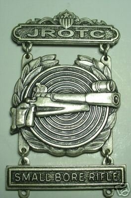 JROTC BADGE QUALIFICATION EXPERT SMALL BORE RIFLE