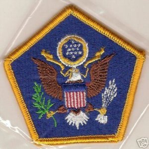 HEADQUARTERS COMPANY ARMY PATCH COLOR INSIGNIA