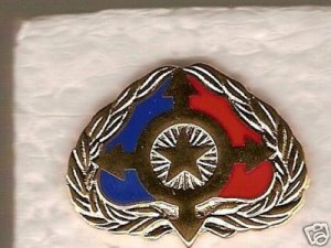 INDIVIDUAL READY RESERVE DUI CREST INSIGNIA