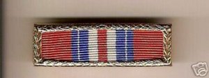ARMY VALORIOUS UNIT CITATION RIBBON AF/NAVY FRAME