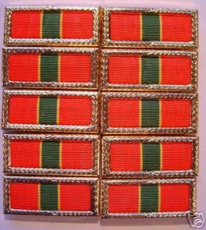 ARMY SUPERIOR UNIT CITATION FRAMED RIBBON LOT 10