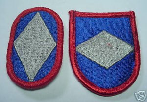 BERET FLASH & OVAL, 82ND FINANCE