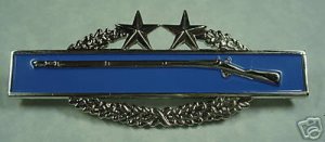 COMBAT INFANTRY BADGE 3RD AWARD CIB BF