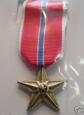 BRONZE STAR MINI MEDAL NEW