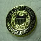COAST GUARD HONORABLE DISCHARGE LAPEL PIN NEW
