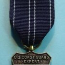 COAST GUARD EXPERT RIFLE MINI MEDAL NEW