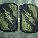 155th Armor Brigade patches lot of 2 subdued