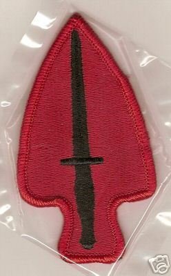 SPECIAL OPS COMMAND COLOR PATCH INSIGNIA