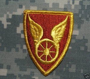 124th Transportation Command Color Patch Insignia