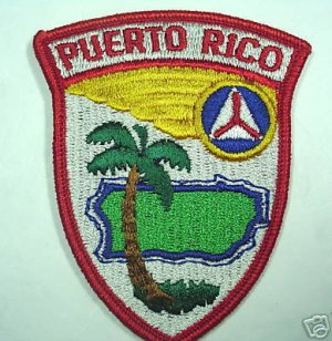 PUERTO RICO CAP COLOR PATCH INSIGNIA CIVIL AIR PATROL