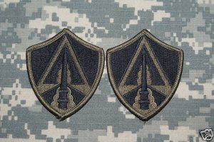 Space Command Subdued patch lot of 2
