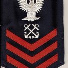 NAVY RATE RED ON BLUE BOATSWAIN'S MATE