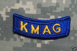 KMAG Korean Military Advisors Group Tab Patch