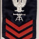 NAVY RATE RED ON BLUE FIRE CONTROL TECHNICIAN