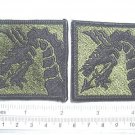 18TH AIRBORNE CORPS PATCHES SUBDUED QTY 2