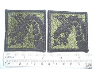 18TH AIRBORNE CORPS PATCHES SUBDUED QTY 2