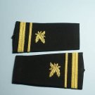 U.S.NAVY SOFT SHOULDER BOARDS SUPPLY CORPS LT JR GRADE