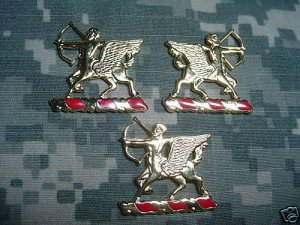 6th FIELD ARTILLERY REGIMENT DUI CREST INSIGNIA 3 PIECE