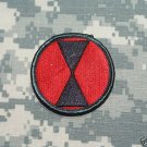 7th Infantry Division color patch Insignia