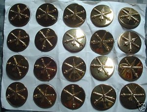 BOS EP Air Defense Artillery Lot of 20 insignia