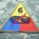 6th Armored Division Color Patch
