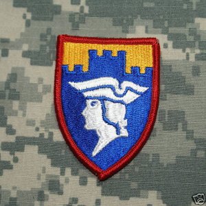 7th Army Reserve Command color patch Insignia