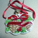 LONGABERGER 2005 MERRY CHRISTMAS TIE-ON NIP #23174