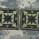 Army Broadcasting Service Patch, Subdued, lot of 2