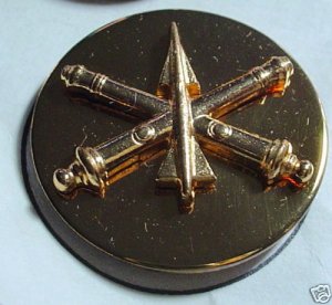 BOS EP Air Defense Artillery Insignia metal