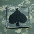 Spade Emblem Helmet Patch ACU Qty 1 New