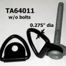 TA64011/12/13 Tacoma Painless NoDrill Bed Heavy-Duty V-Ring Pair Tie Down Kit