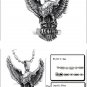 new Fashion Titanium Stainless steel hawk eagle pendant necklace